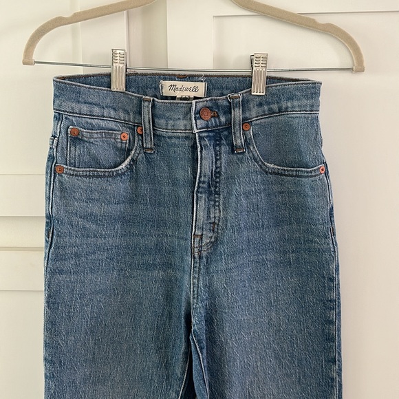 Madewell Classic Straight Jean - Picture 3 of 5